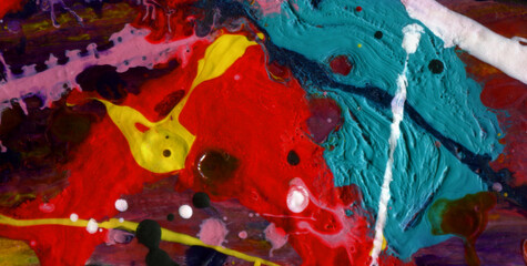 Wall Mural - artistic patterns featuring grunge textures and liquid colors