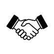 © Zayco - Illustration of a handshake between two people, symbolizing agreement, partnership, or deal.