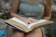 © Phoscar - woman reading a book