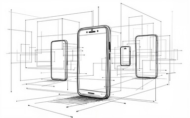 ux graphic designer creative sketch planning application process development prototype wireframe for