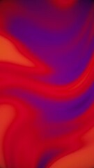 Wall Mural - Abstract Deep Red and Purple Fractal Background Loop