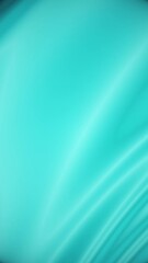 Wall Mural - Abstract Clean Teal Fractal Background Loop