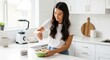 © SOEM - A woman preparing a healthy breakfast in a modern kitchen.
