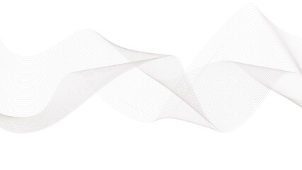 Wall Mural - abstract wave element for design. digital frequency track equalizer. wave with lines created using b