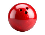 bowling ball on white background
