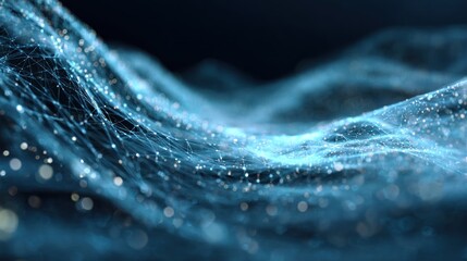 Abstract digital network structure background