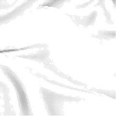 Wall Mural - Abstract wavy halftone pattern. Black and white vector illustration	