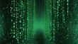 © Tigalas - Digital tunnel of green code