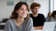 © Denis Yevtekhov - Students Collaborating in a Dynamic Classroom Setting