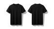© graphiczone872 - Black tshirt apparel isolated on white background