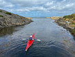 © Hervé Marcilloux - Sortie en mer en kayak dans les îles,kayak,canoë,mer,ocean,eau,nature,suède,scandinavie,ile,plein air, loisir, activité,dehors,sport, plaisir,vacances,été,printemps,ciel, harmonie,bien-être