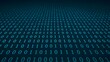 © Pixolia Stock - Digital binary code flowing deep perspective data technology