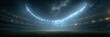 © Georg - Exciting night game atmosphere at a large, empty stadium with floodlights illuminating the field