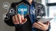 © mdshafiq - OEM (Original Equipment Manufacturer) and Supply Chain, emphasizing manufacturing partnerships and business logistics