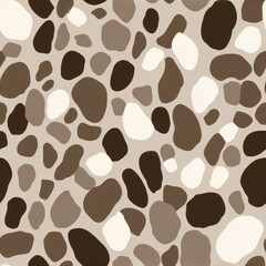 Canvas Print - abstract pattern in earthy tones of brown and beige for design use