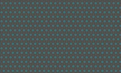 seamless traditional batik pattern with floral star motifs