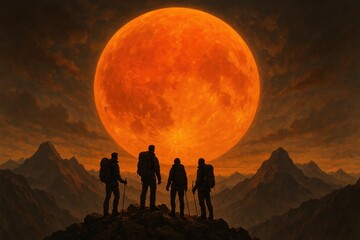 Wall Mural - a journey through the unknown