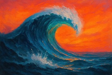 Wall Mural - A Digital Art Masterpiece