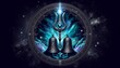© Iwan - om symbol hinduism on black background