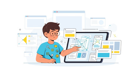 Conceptualizing Mobile Application User Interface with Developer Interface Concept