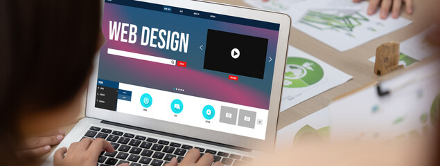 Website design software provide brisk template for online retail business and e-commerce