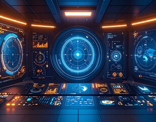 abstract technology background, created with generative ai