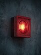 © Johannes - a fire alarm strobe light flashing urgently on a wall in a commercial building during an evacuation