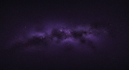 starry sky, starry background, night scene, deep purple color tone, bright stars twinkling in the da