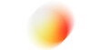 © ahmad - Orange circle gradient noise gradation. Abstract color watercolor blur mesh shape on white background. Gradient aura, grain neon blob with noise effect