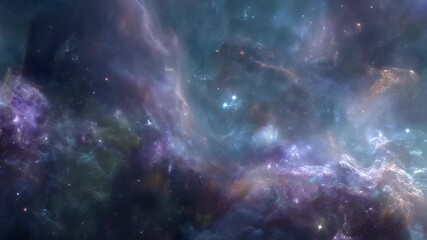 Wall Mural - High definition deep space background with countless bright stars, colorful cosmic dust clouds, and vibrant starry night sky texture in vast outer space astronomy scene
