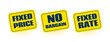 © starlineart - set of fixed price or rate tag background design