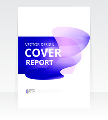Wall Mural - cover report brochure flyer banner pattern background.