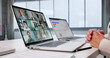 © Andrey Popov - Senior Woman Leading Virtual Video Conference Meeting
