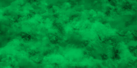 Wall Mural - vivid green fog abstract background. abstract emerald cloud swirl. mystical green smoke texture. abs