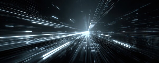 Wall Mural - modern digital abstract 3d background. can be used in the description of network abilities, technolo