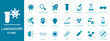 © icon - Laboratory icon for scientific research, biotechnology, science and technology, medical.