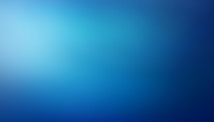Wall Mural - blue gradient blurred background with a smooth transition from light blue to dark blue creating a ca