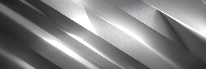 Wall Mural - abstract white panorama and silver are light pattern gray with the gradient is the with floor wall m