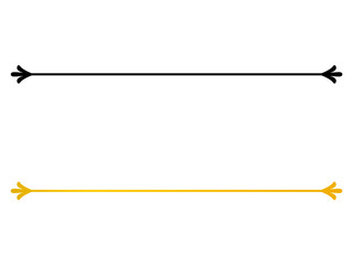 minimalist divider lines in black and gold