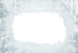 © volff - Beautiful ice frost patterns arranged as frame with out background png file.