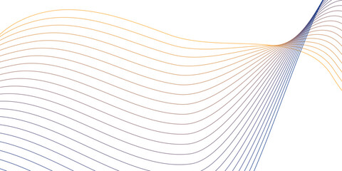 Wall Mural - abstract colorful lines background. blending gradient colors. digital frequency track equalizer. lin