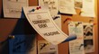 © Arliyan - Community Event Bulletin Board with Notices and Posters