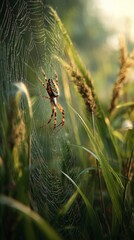 spider on web