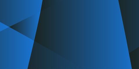 Wall Mural - abstract blue geometric background featuring modern polygonal shapes and a smooth gradient, ideal fo