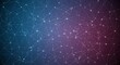 © loxia stock image - Abstract Network of Connected Dots and Lines with Blue to Purple Gradient Background