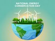 © Hriday - Celebrating national energy conservation day with a sustainable green city powered by wind turbines on earth