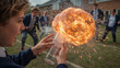 © Janis Smits - Students, in preparation for school, do laboratory work in chemistry.