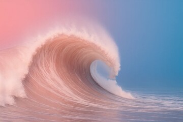 Wall Mural - Nature's Majestic Dance on the Ocean's Canvas