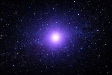 Wall Mural - A Glimpse into the Star-Filled Cosmos