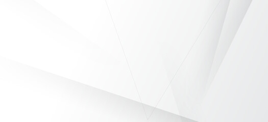 Wall Mural - modern white background contemporary geometric design on a clean white surface. light shadow. templa